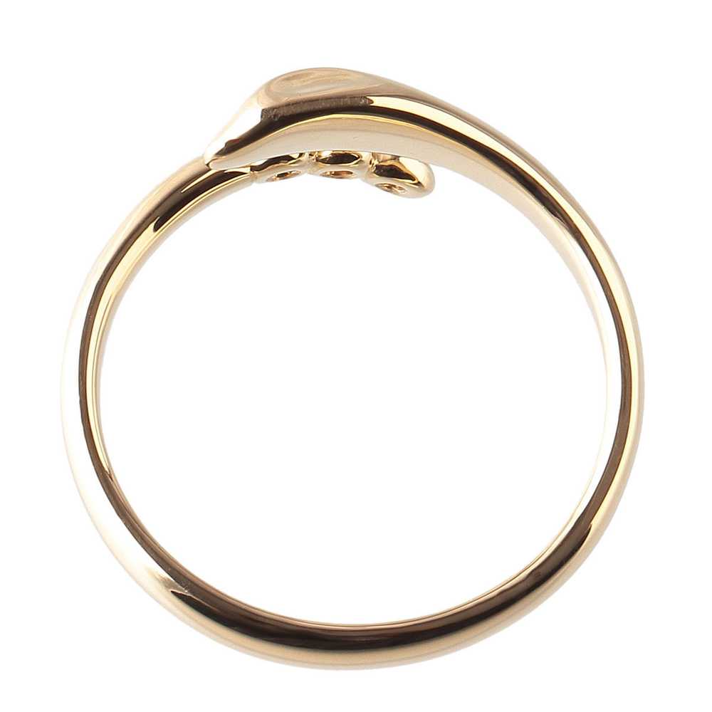TIFFANY & Co. Snake Diamond Ring #7.25US 750YG 14… - image 6