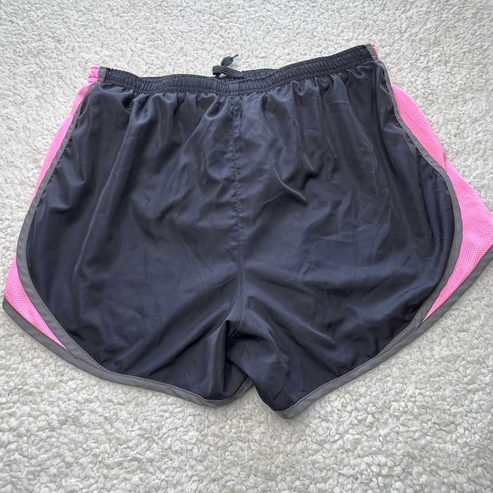 Jockey Black Pink Trim Running Shorts Large - image 1