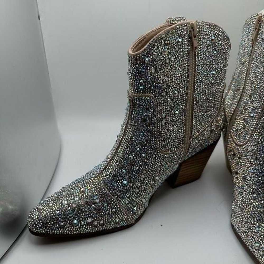 CUSHIONAIRE Women's Rhinestone Western boot +Memo… - image 7