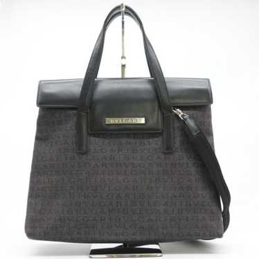 Bvlgari Bvlgari Mania Shoulder Bag Handbag Black … - image 1