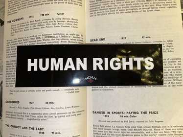 Noah 2017 Human Rights sticker - image 1