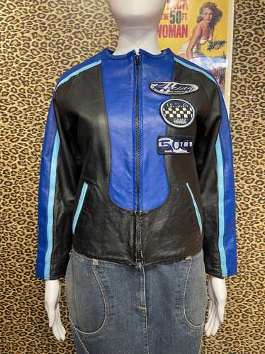 1990’s Italian Leather Racing Jacket