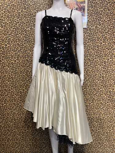 Zum Zum 1980’s Asymmetrical Sequin Dress