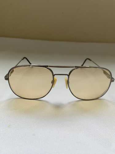 Yellow Tinted Oversize Glasses