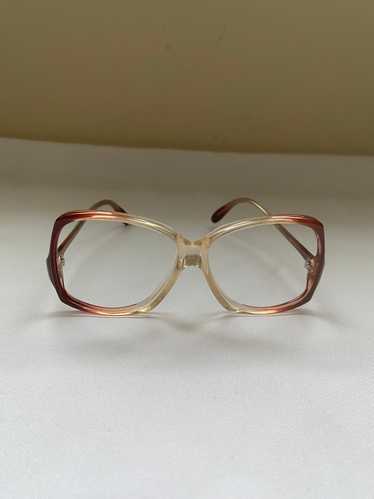1960s Light Pink Gradient Glasses