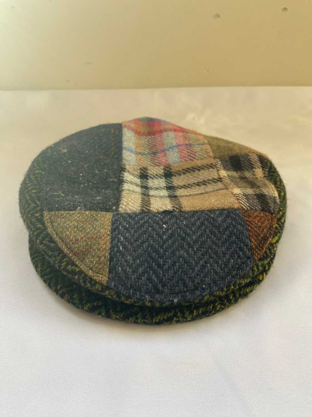 Mizen Patchwork Tweed Pageboy Hat - image 1