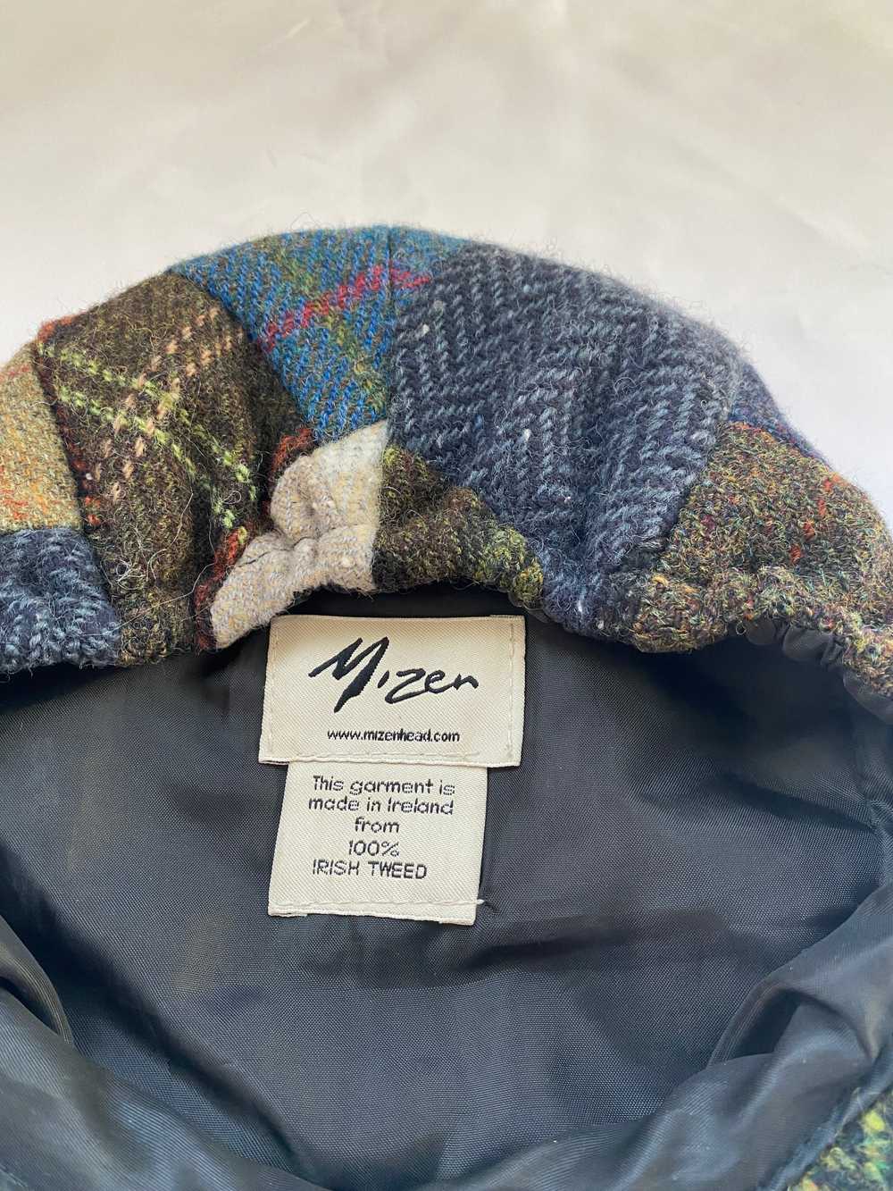 Mizen Patchwork Tweed Pageboy Hat - image 2