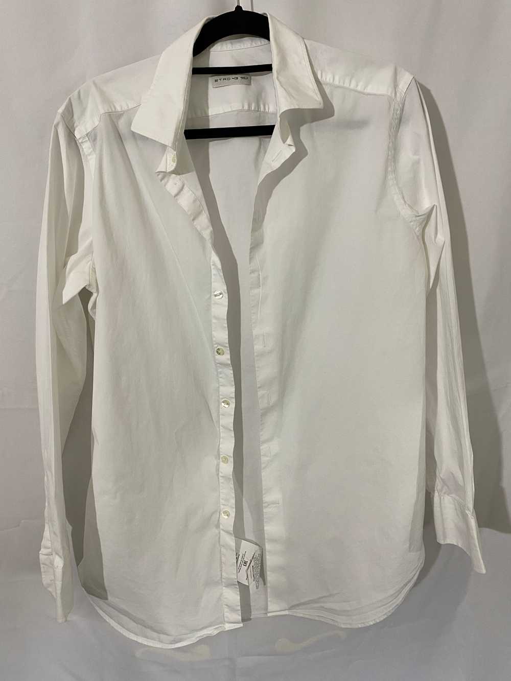 Etro White Classic Button Down Shirt - image 1