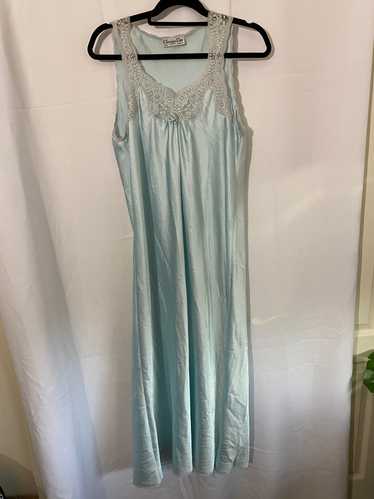 Christian Dior Light Blue Nightgown