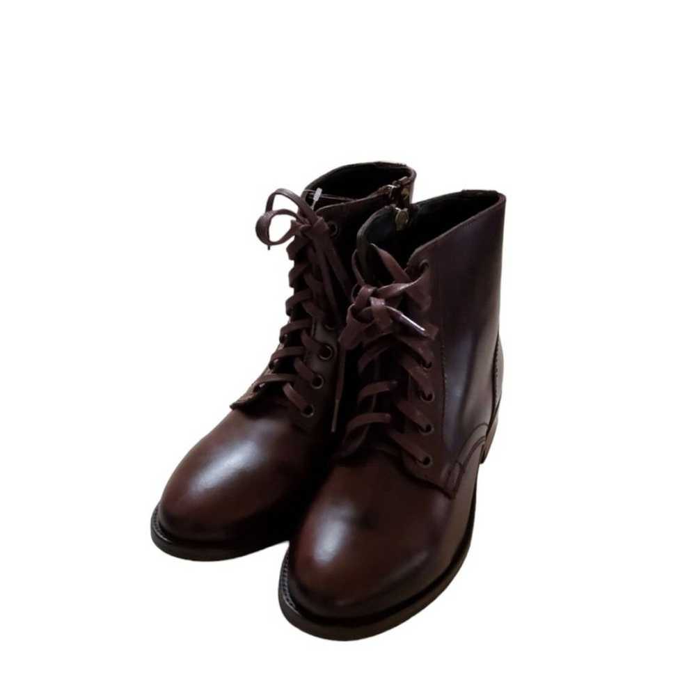 Thursday Boot Co. The Captain Lace-up Brown Leath… - image 10