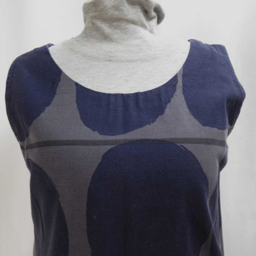 Blue-grey dress from Marimekko "Koppelo" fabric, … - image 4