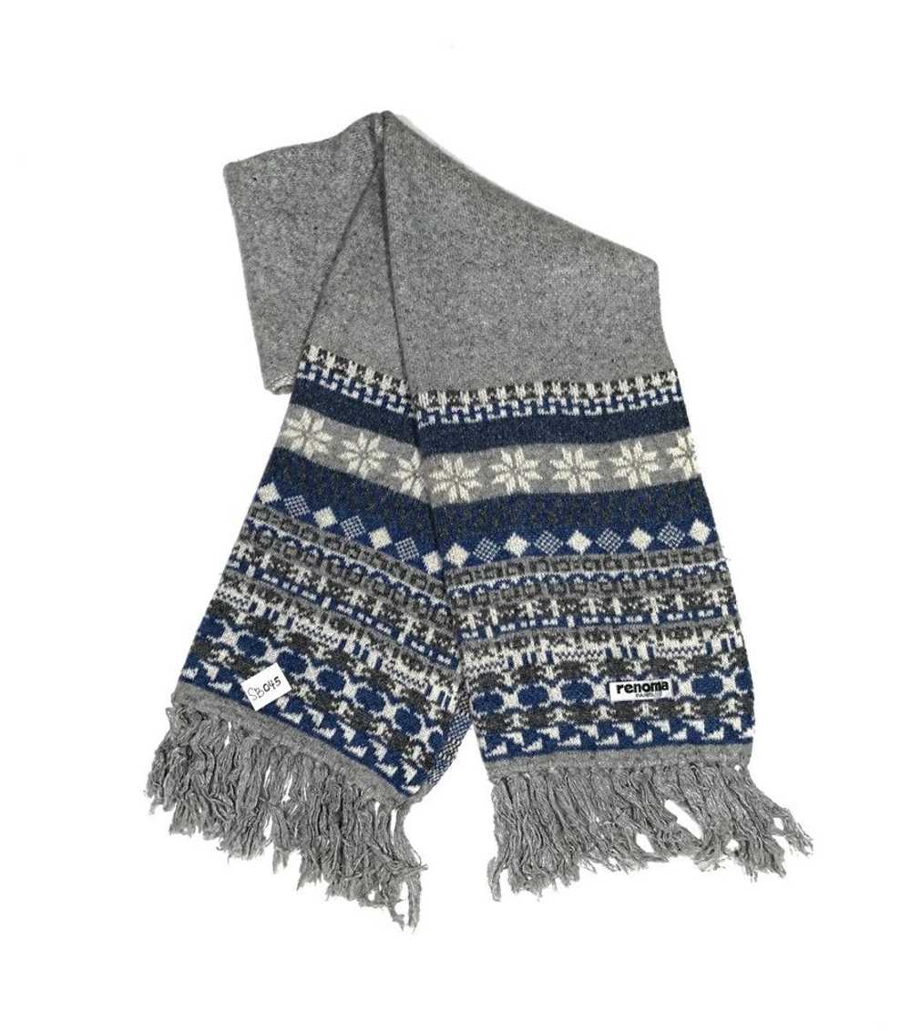 Other × Renoma Renoma Paris wool scarf (SB044) - image 1