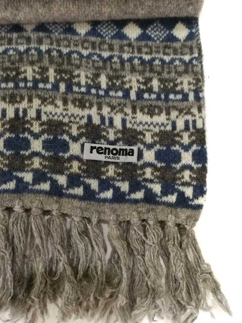 Other × Renoma Renoma Paris wool scarf (SB044) - image 3