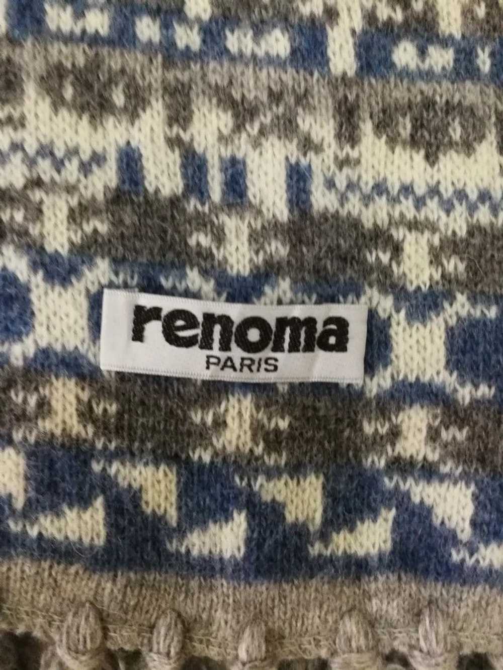 Other × Renoma Renoma Paris wool scarf (SB044) - image 4