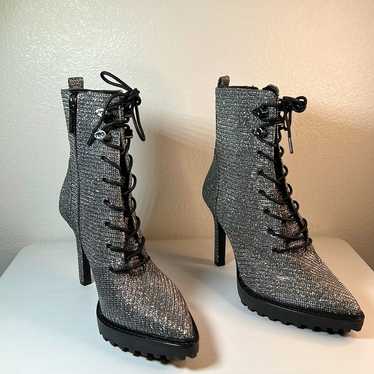 Women’s Michael Kors sparkle for days combat boots