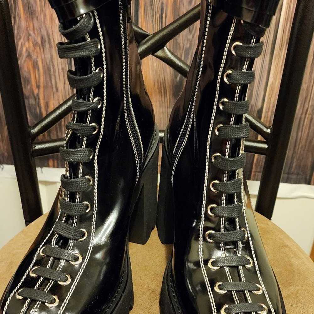 JEFFREY CAMBELL BLACK PLATFORM CHUNKY LUG SOLE BU… - image 7