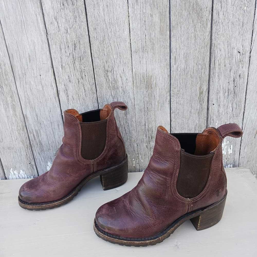 Frye Sabrina Chelsea Boots Womens Sz 6.5 Ankle Bo… - image 3