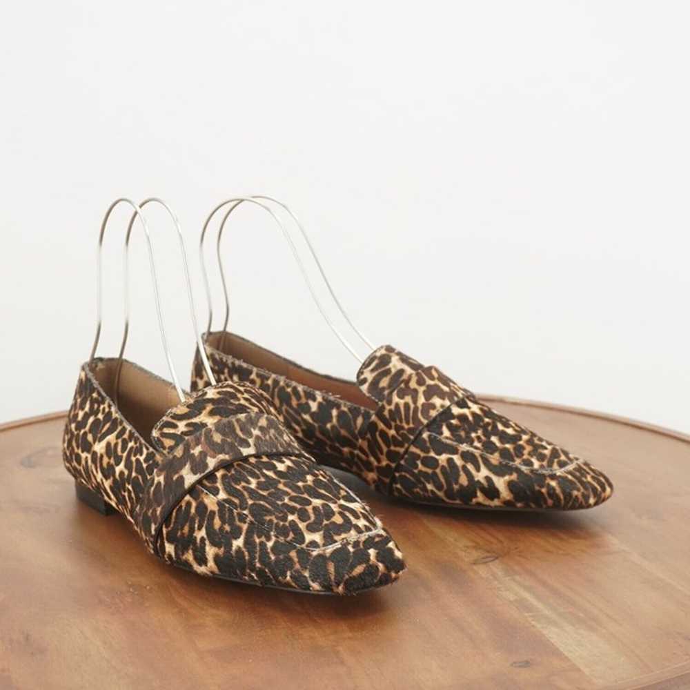 Halogen Womens Lucy Loafers Beige Brown Leopard P… - image 2