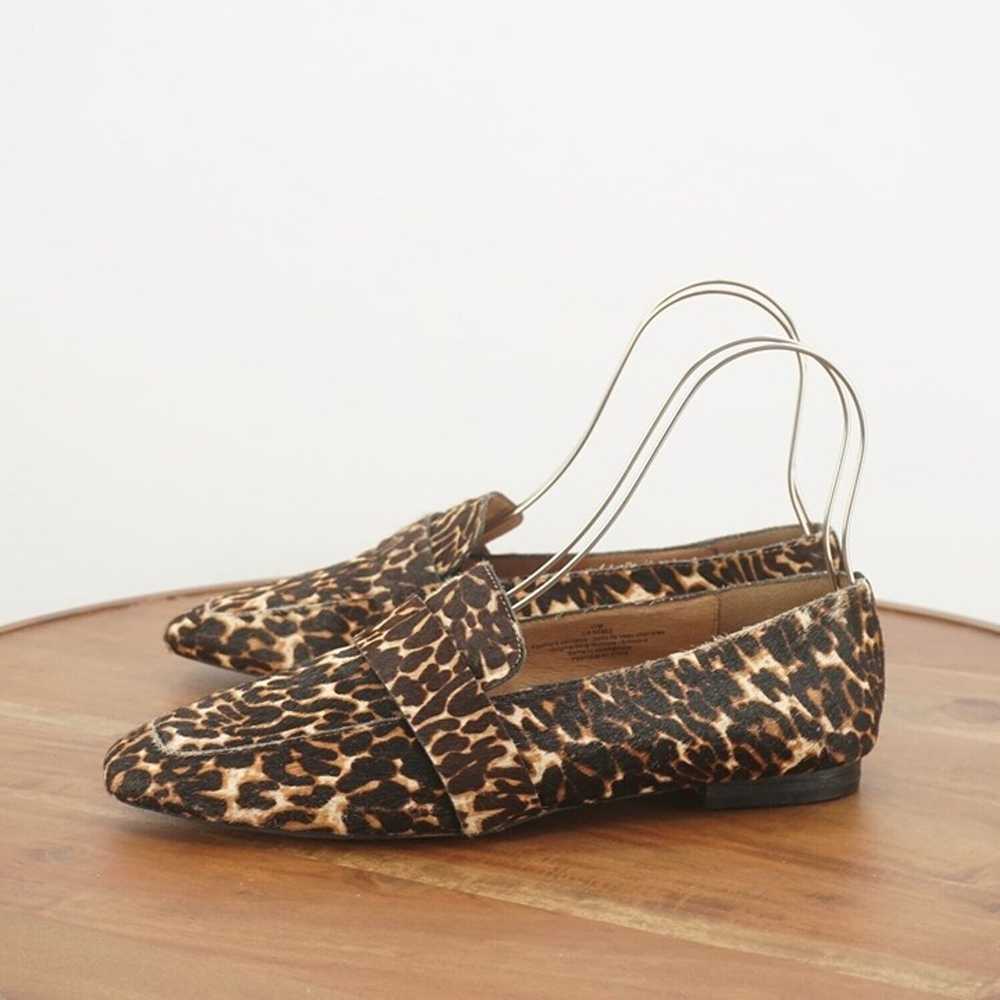 Halogen Womens Lucy Loafers Beige Brown Leopard P… - image 5