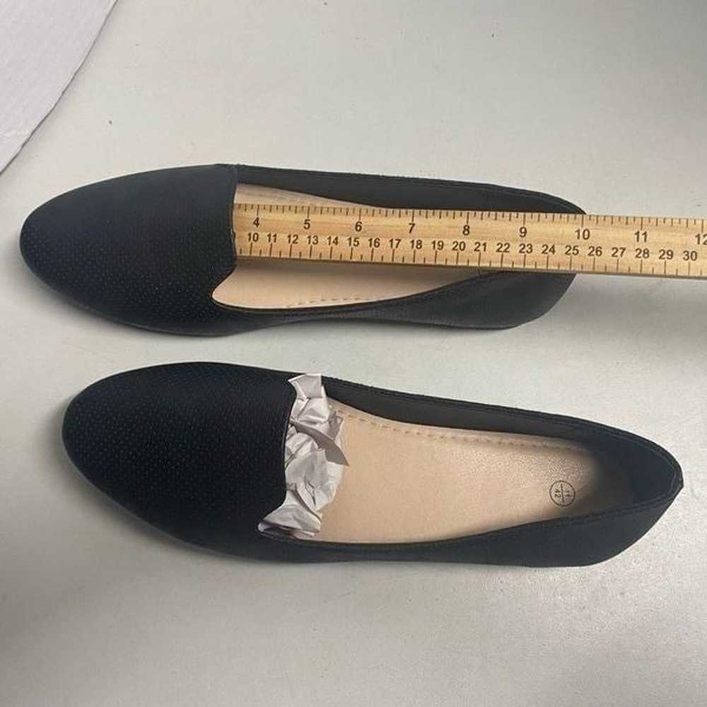 Women’s Black Ballet Flat Shoes Slip On Casual Dr… - image 5