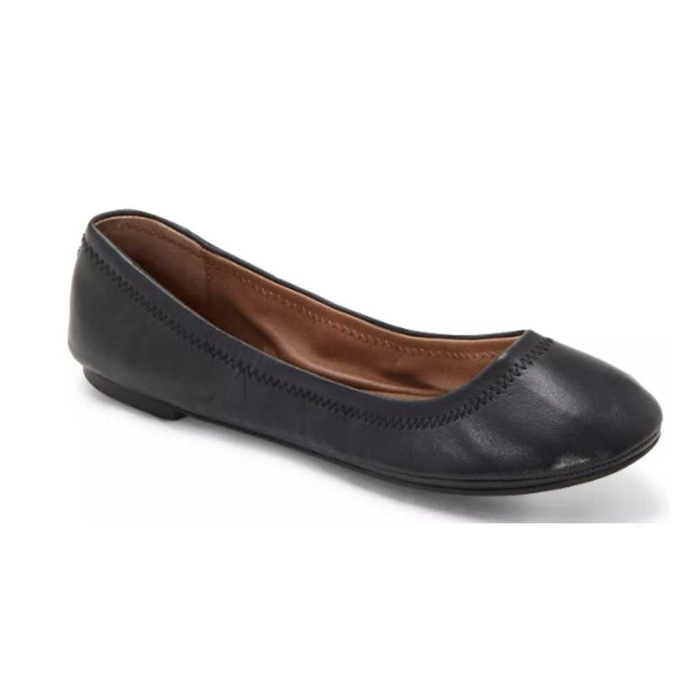 Lucky Brand Ballet Emmie Flats Black Size 8 NEW - image 1
