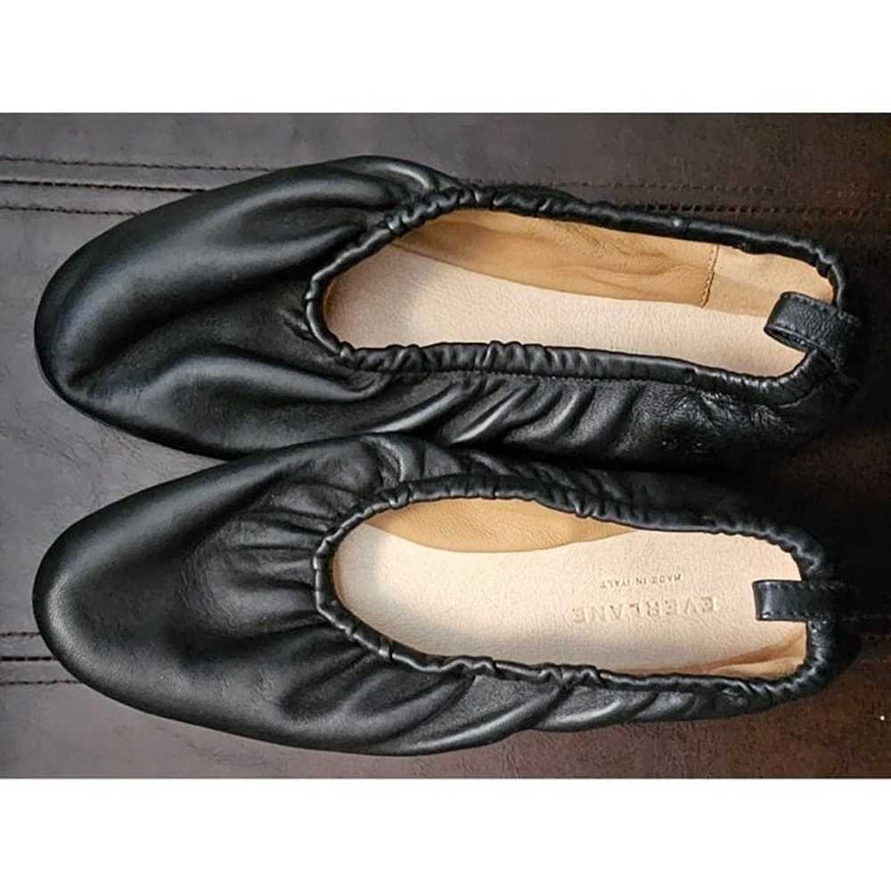 Everlane Ballerina Black Flats Size 6 - image 6
