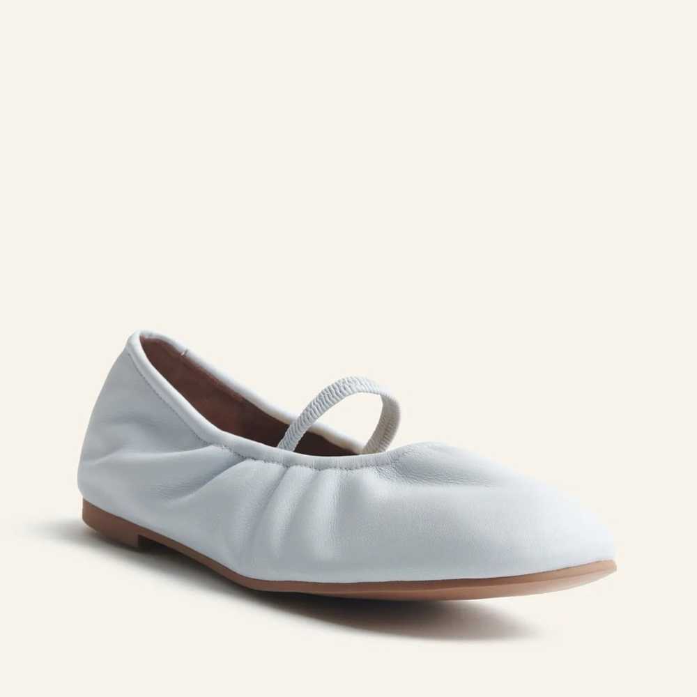 Reformation Buffy Ruched Ballet Flat - image 3