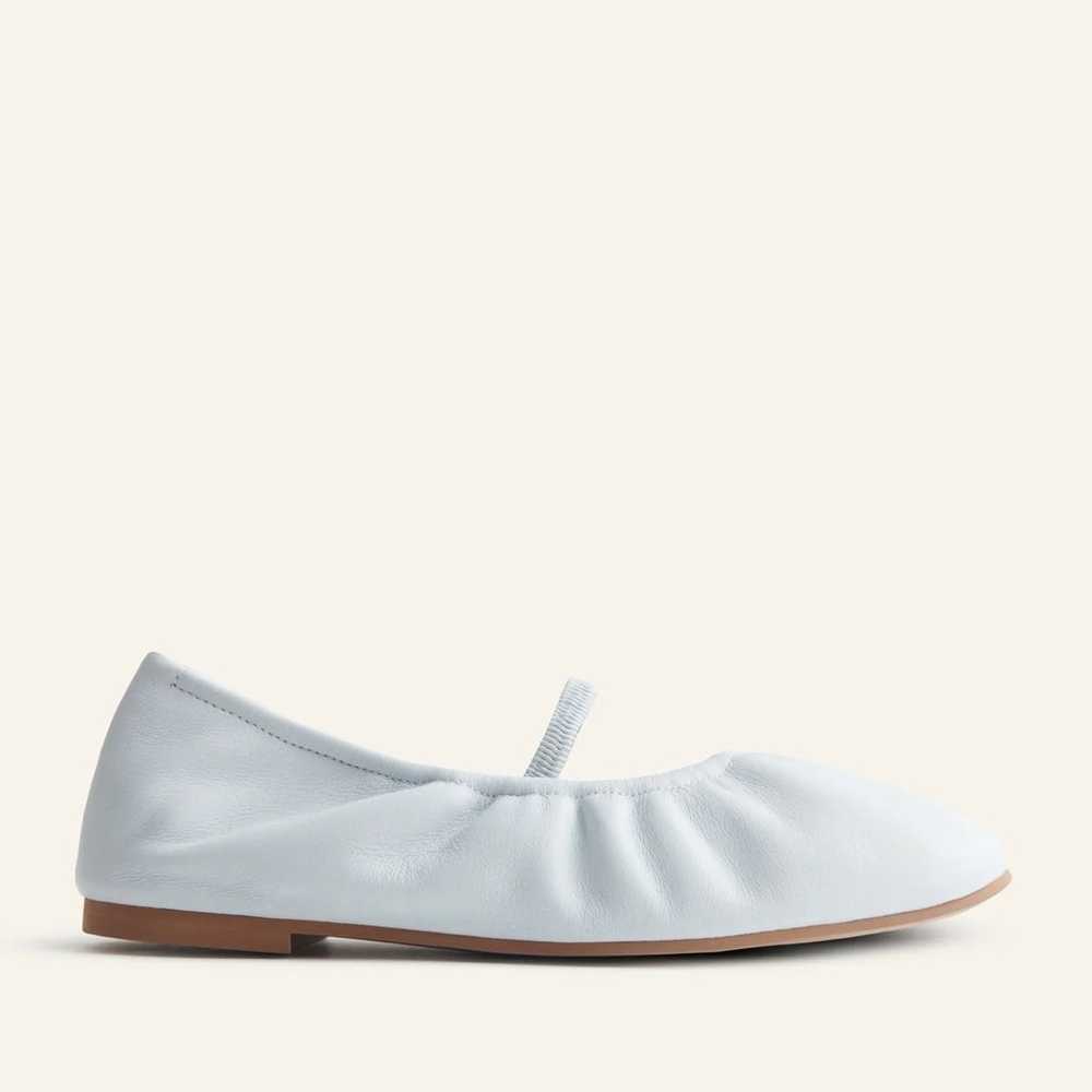 Reformation Buffy Ruched Ballet Flat - image 4