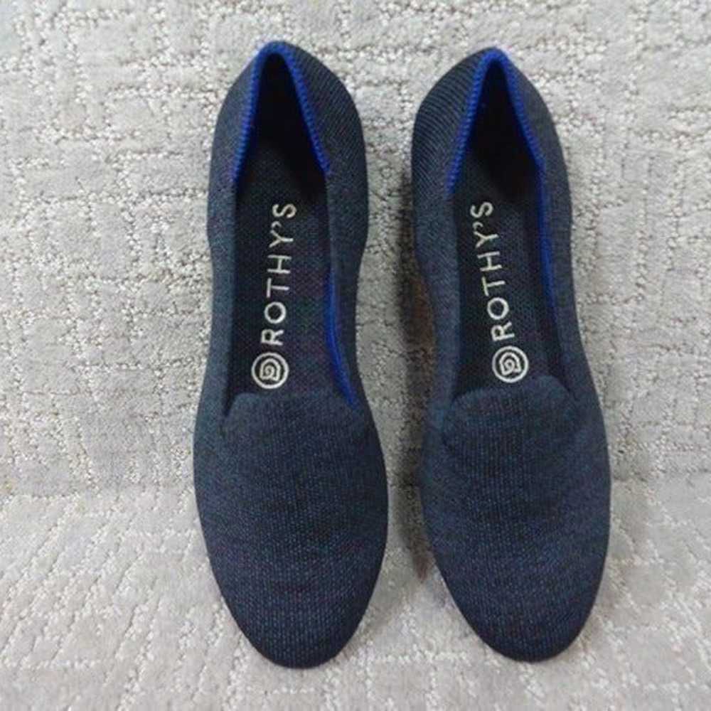 Rothys The Loafers Women's Size 7 US Navy Heather… - image 1