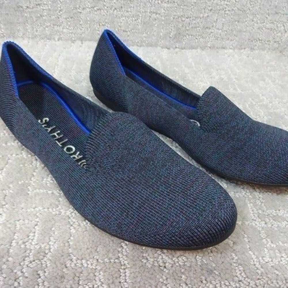Rothys The Loafers Women's Size 7 US Navy Heather… - image 8