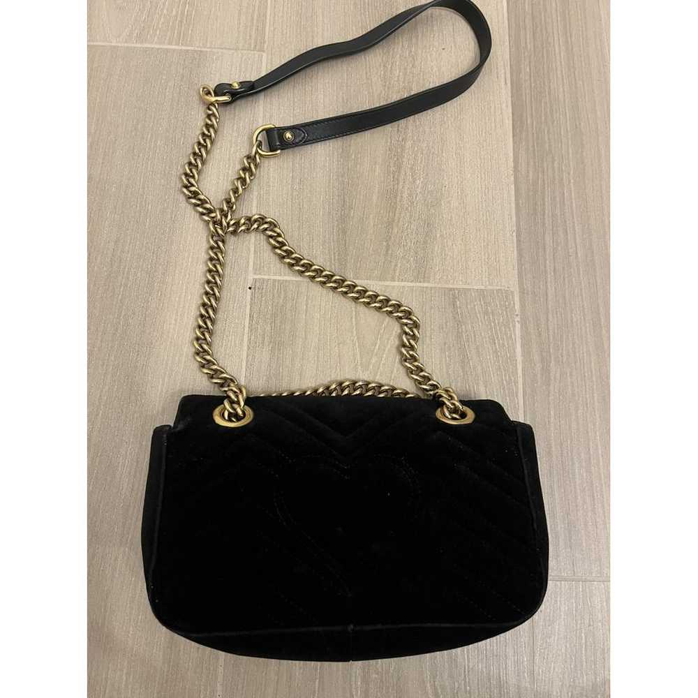 Gucci Marmont velvet clutch bag - image 2