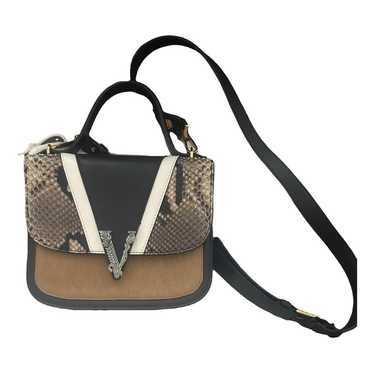 Versace Virtus leather crossbody bag - image 1