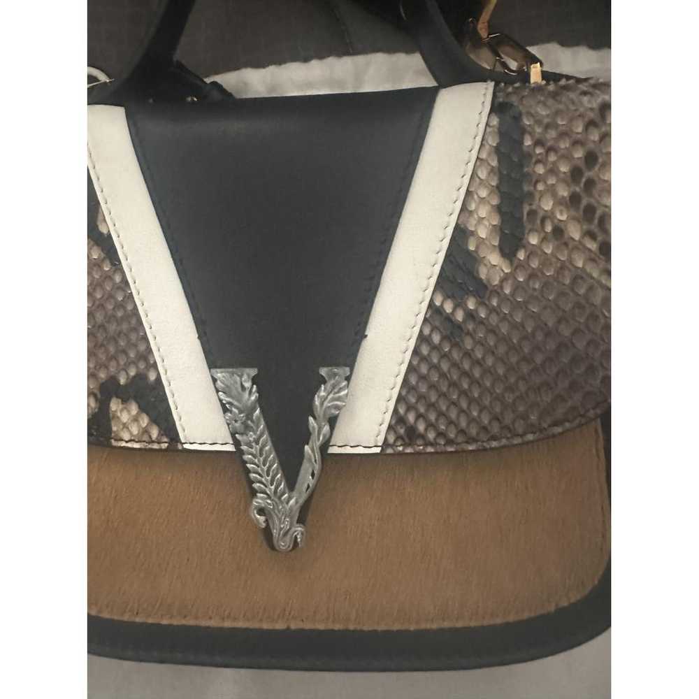 Versace Virtus leather crossbody bag - image 2