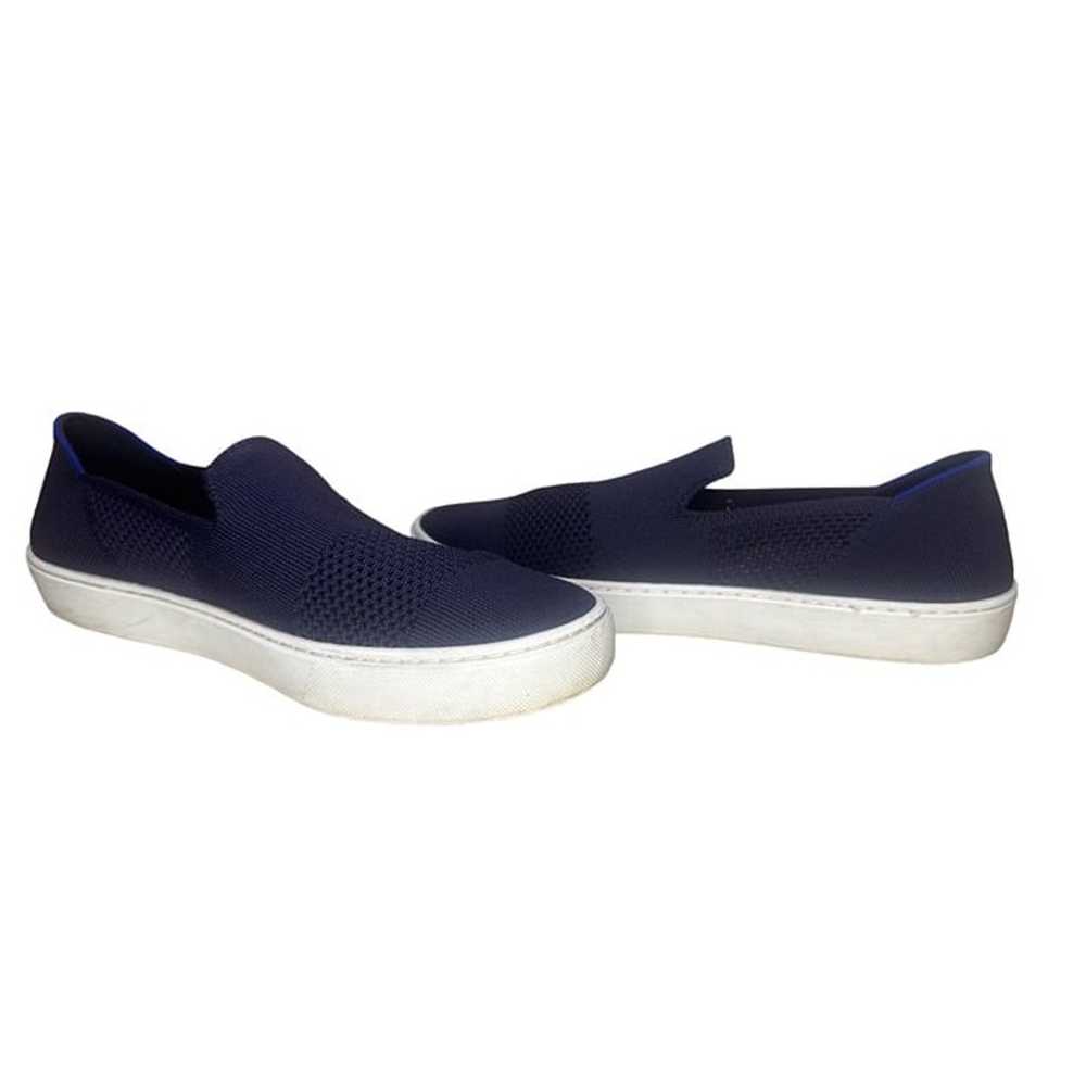 Rothys Slip On Snickers Womens 9.5 Blue Maritime … - image 4