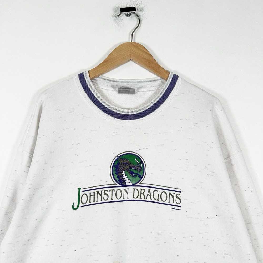 Streetwear × Vintage Vintage 90s Johnston Dragon … - image 2