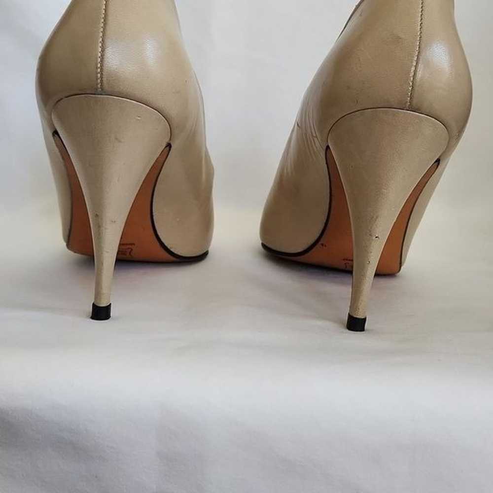 Vintage 1990s ANNE KLEIN Classic Leather Pumps Be… - image 4