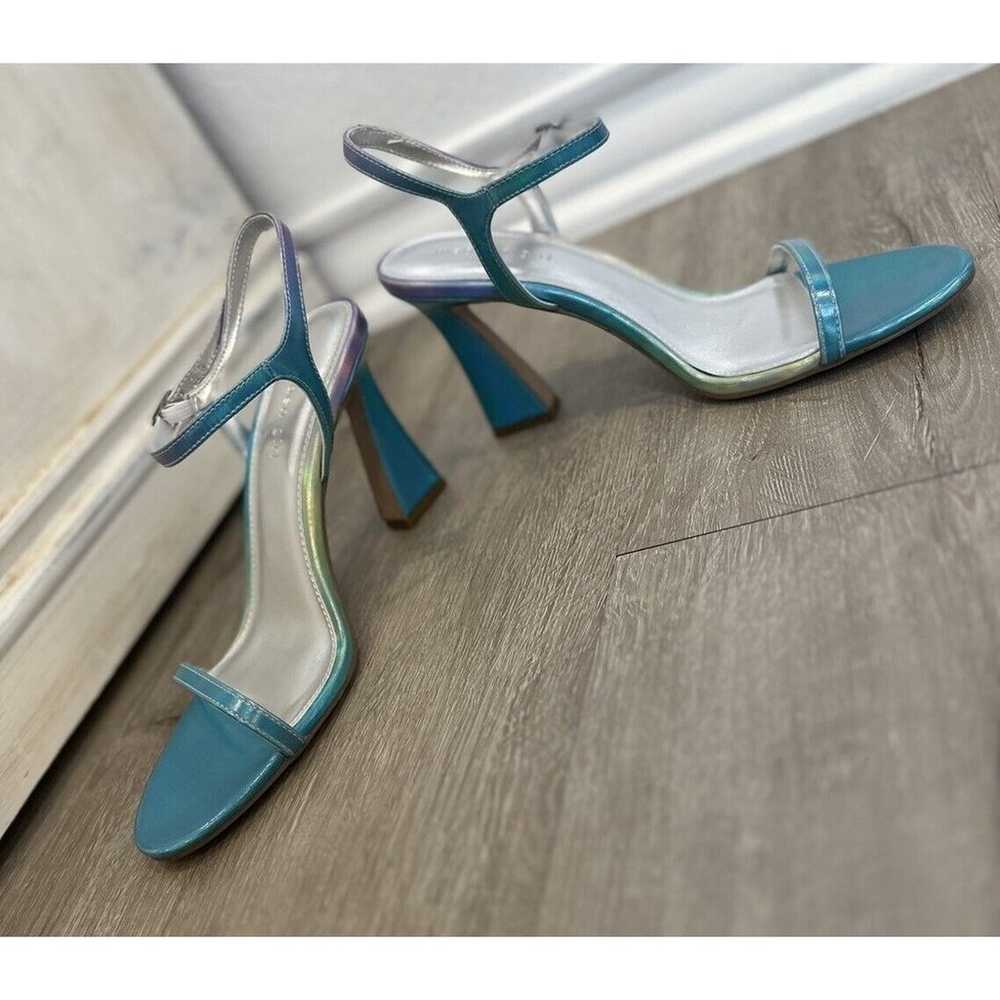 Madden Girl Size 9.5m Discco Pastel Mul Meta Heel… - image 4