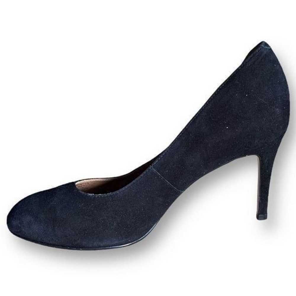 Corso Como Shoes Black Suede Round Toe Stilettos … - image 5