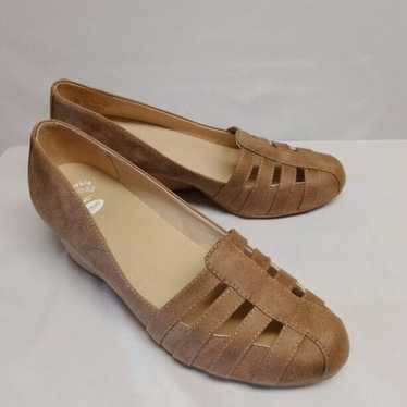 Dr. Scholls BE FREE Shoes Womens Size 9M Tan Slip… - image 1