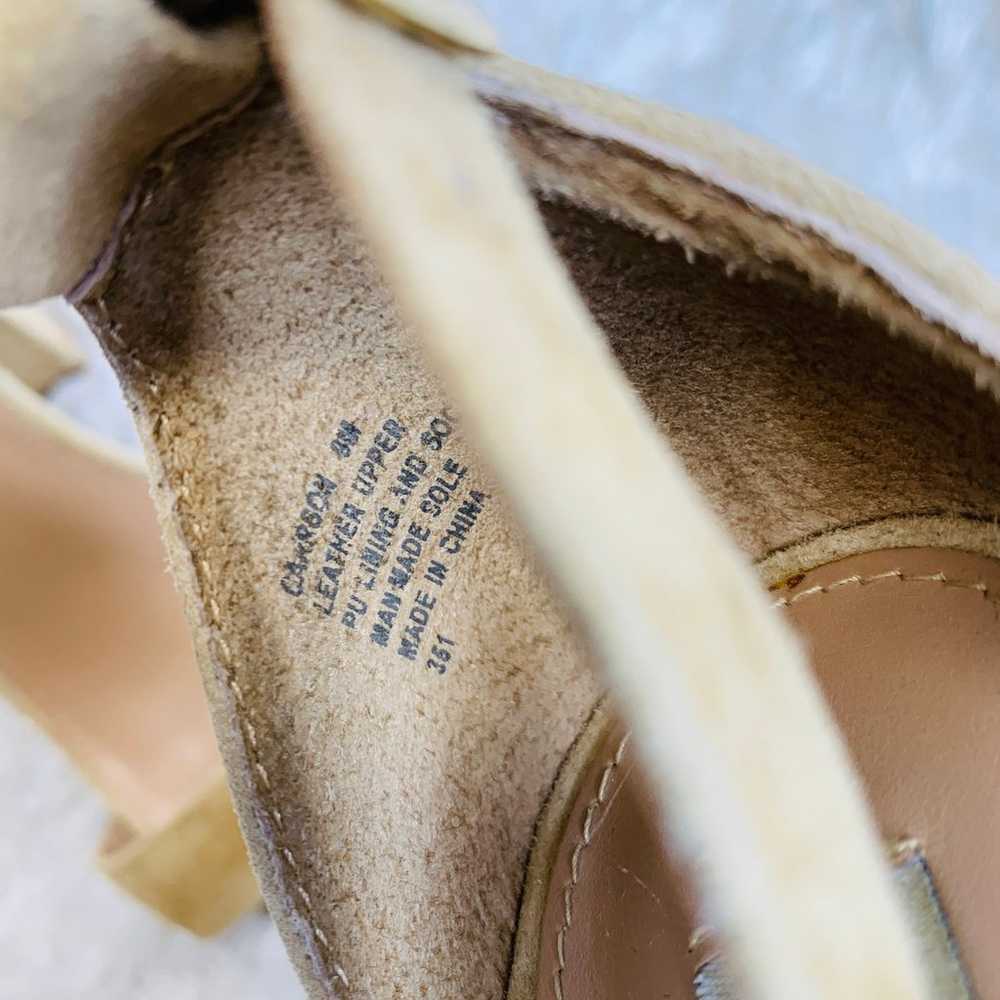 Carrson Tan Nude Single Strap Steve Madden Shoes … - image 5