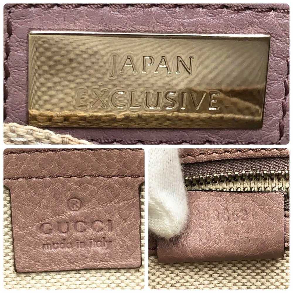 Authentic GUCCI 2way SOHO handbag shoulder pink b… - image 10