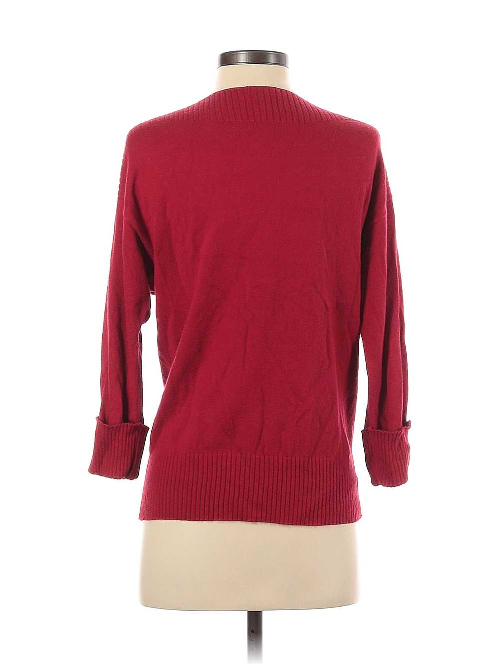 Chico's Women Red Pullover Sweater S - image 2