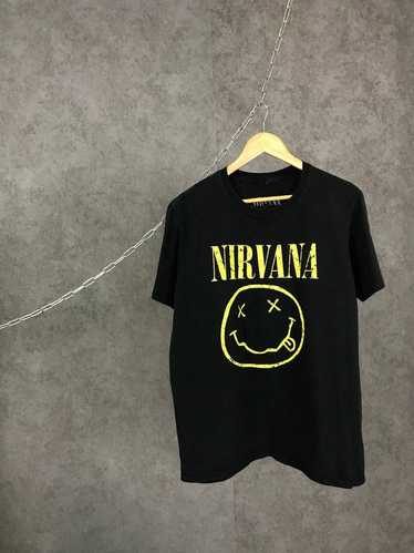 Band Tees × Nirvana × Rock T Shirt Nirvana smile … - image 1