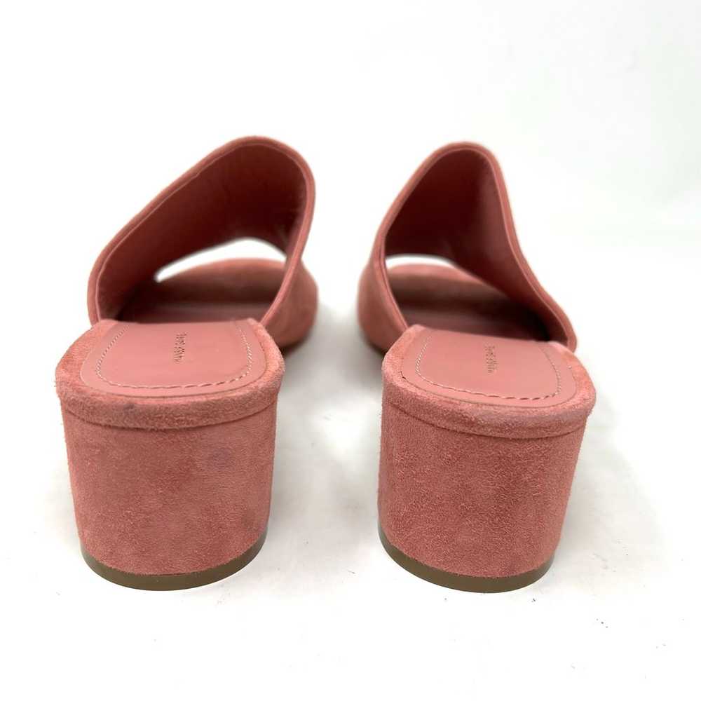 Mansur Gavriel Suede heels open toe sandals size … - image 3