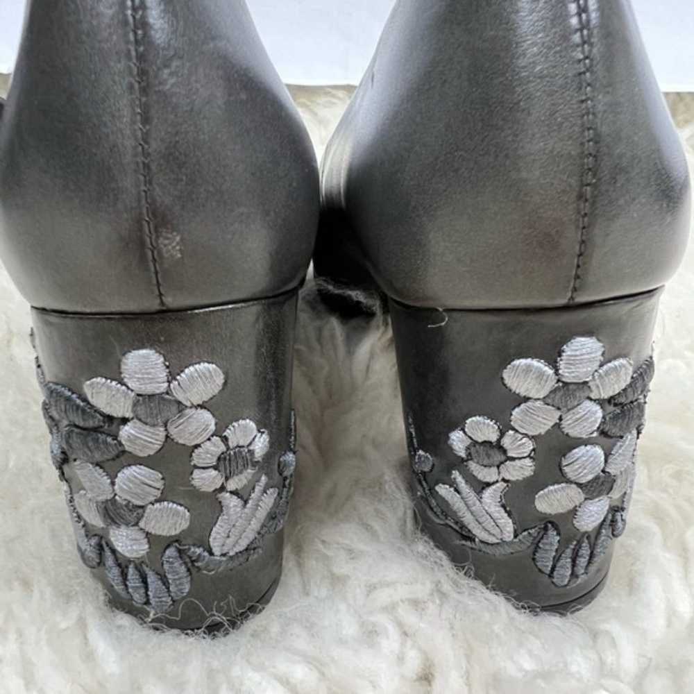 Pikolino embroidered block heel - image 4