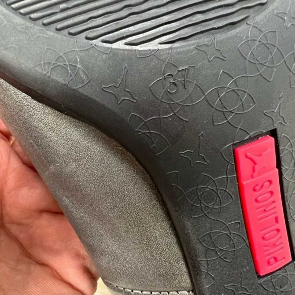 Pikolino embroidered block heel - image 7