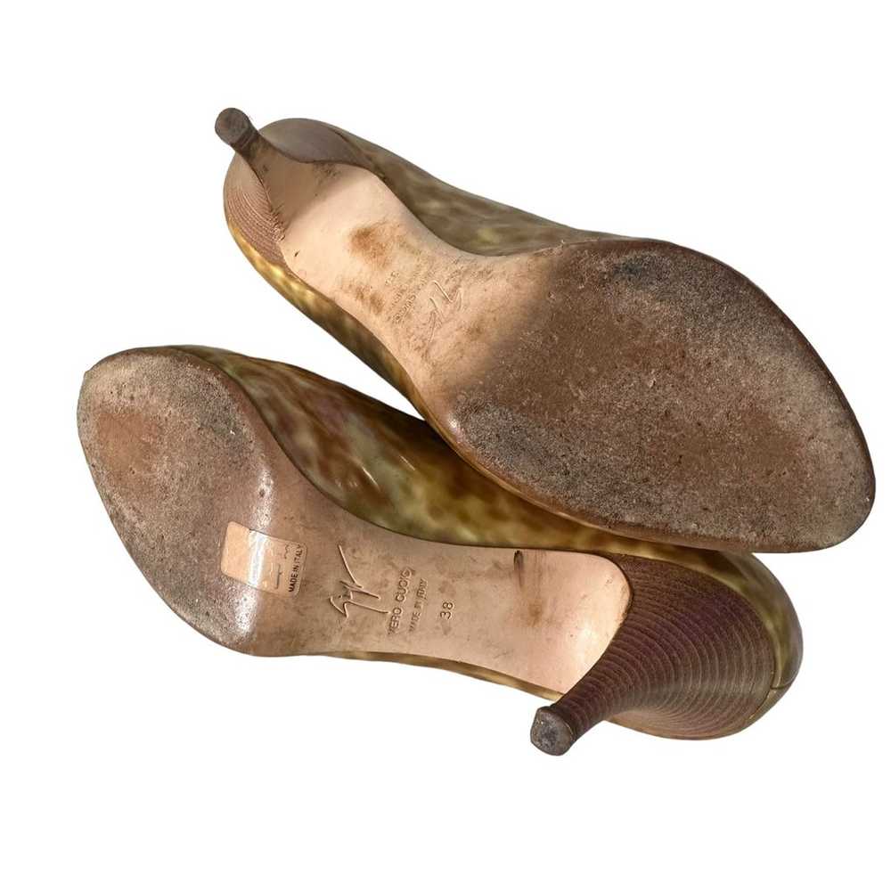 Giuseppe Zanotti Patent Leather Heels Animal Prin… - image 9
