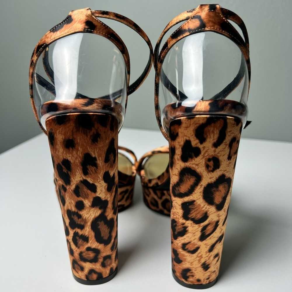 Jessica Rich Leopard Platform Sandal 8 - image 6