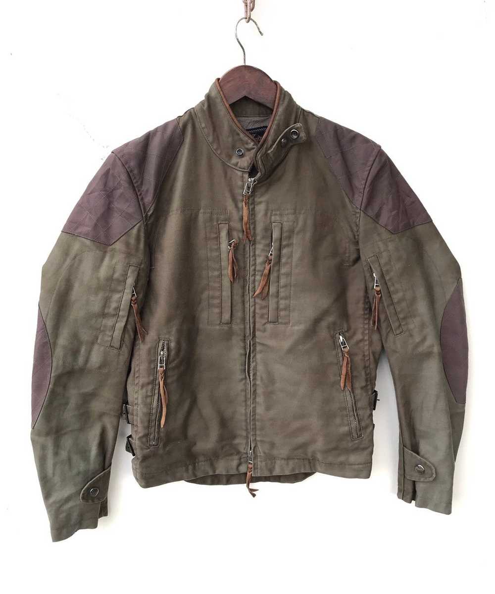 Streetwear Max Fritz Bikers Style Jacket ( stain ) - image 1