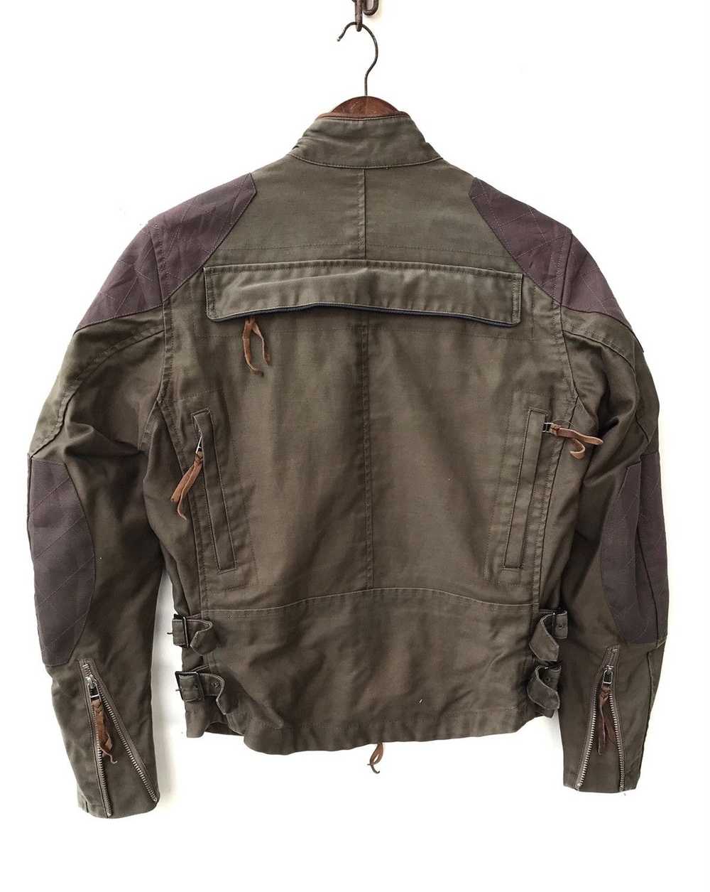 Streetwear Max Fritz Bikers Style Jacket ( stain ) - image 6